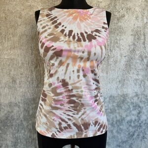 Land’s End Pink Tie Dye Swim Tankini - 4
